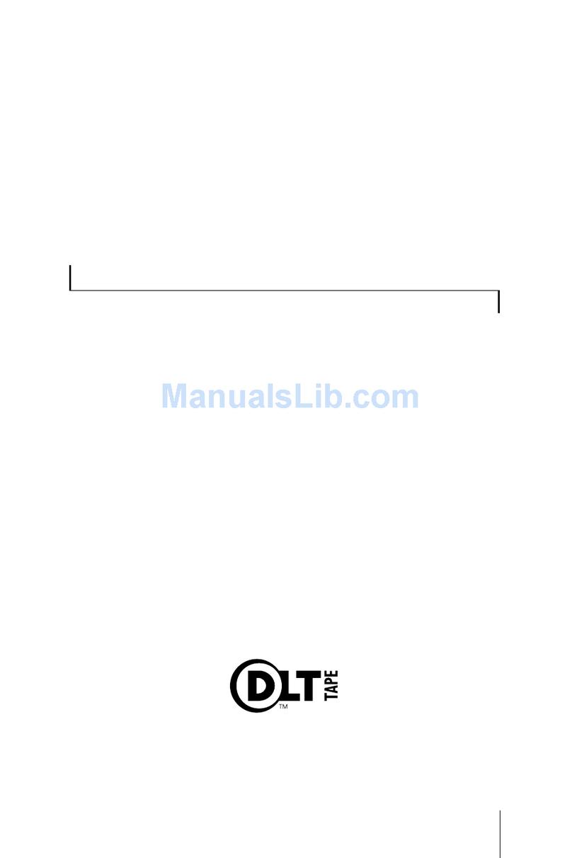 Quantum DLTtape DLT 2000 User manual