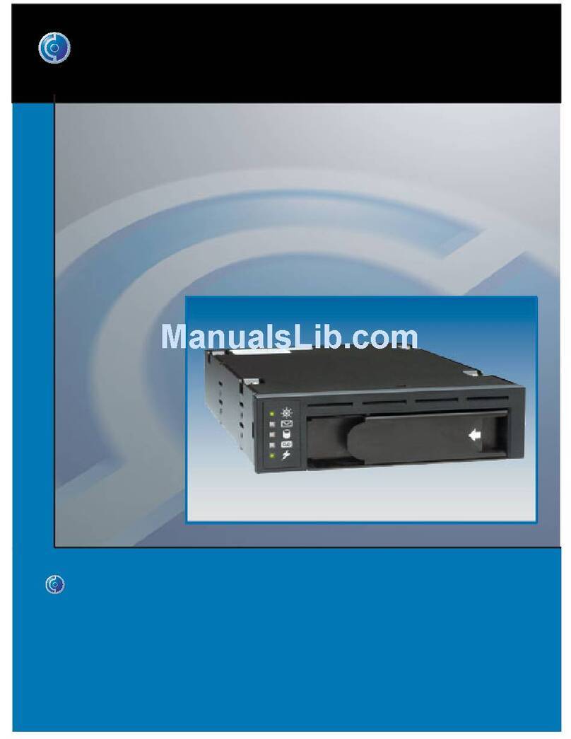 Certance CP3100 D2D2T User manual Certance CP3100 D2D2T User manual