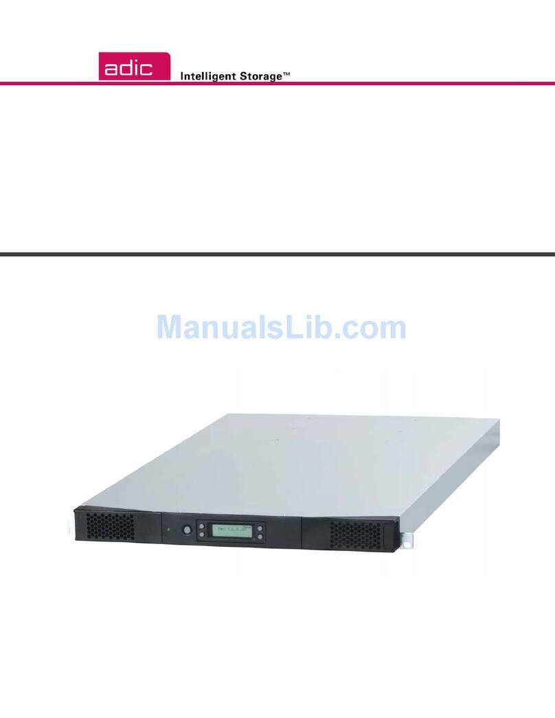Quantum FastStor 1 User manual Quantum FastStor 1 User manual