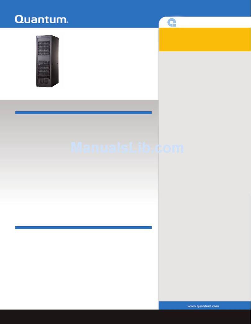 Quantum DXi7500 Site planning guide