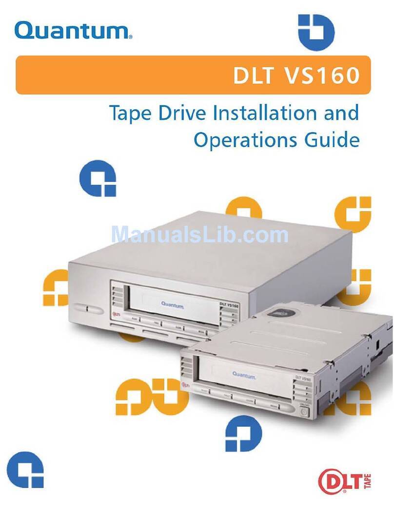 Quantum ValueLoader DLT VS160 Operating instructions