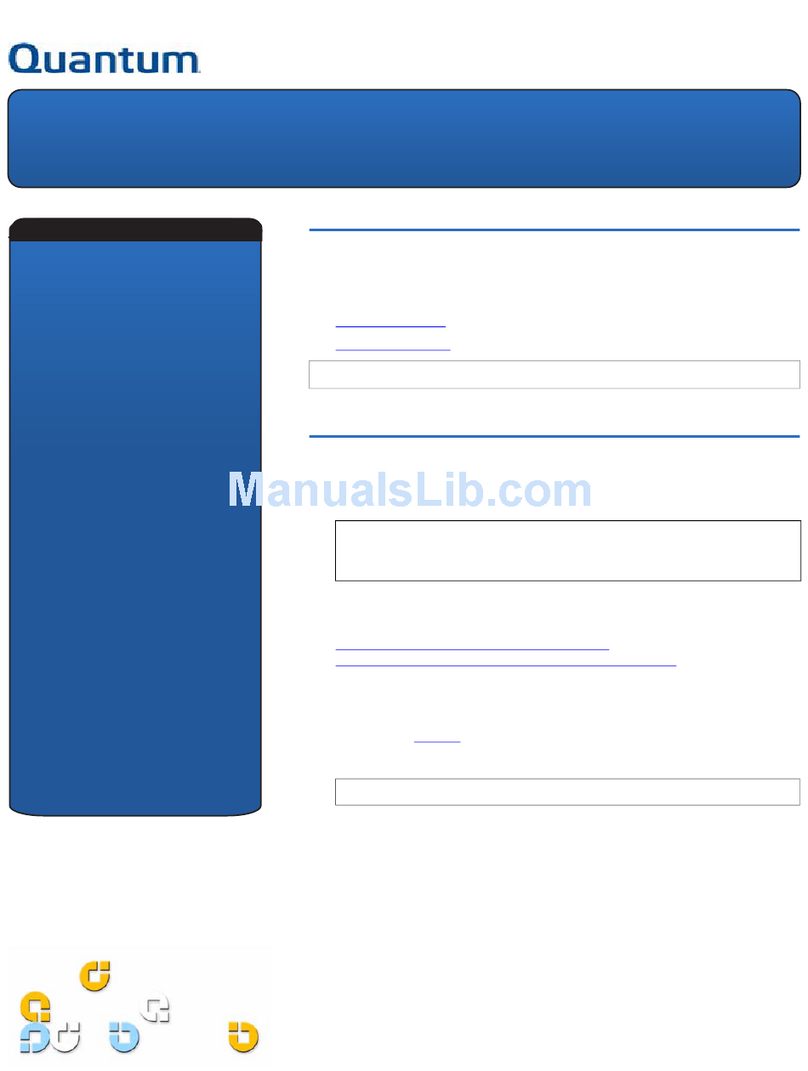 Quantum DLT-V4 User manual