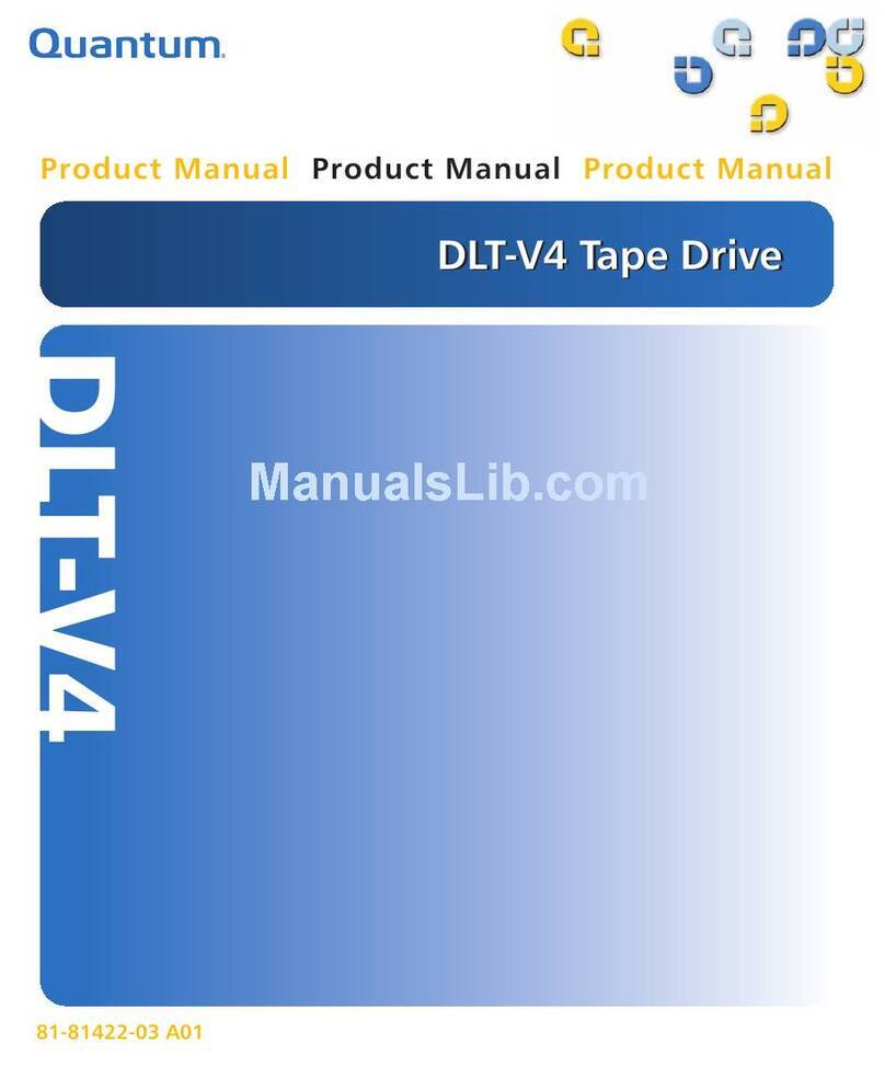 Quantum DLT-V4 user guide