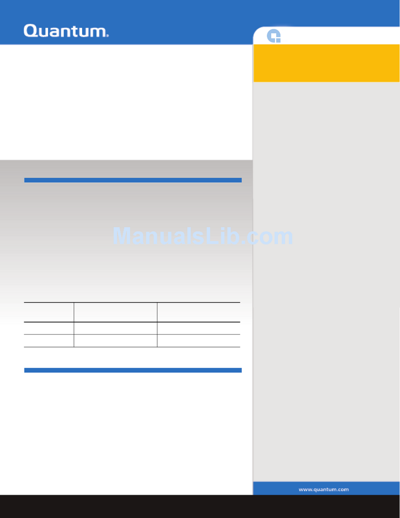Quantum DLT-S4 User manual