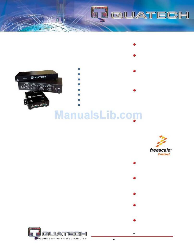 Quatech DSE-400D User manual