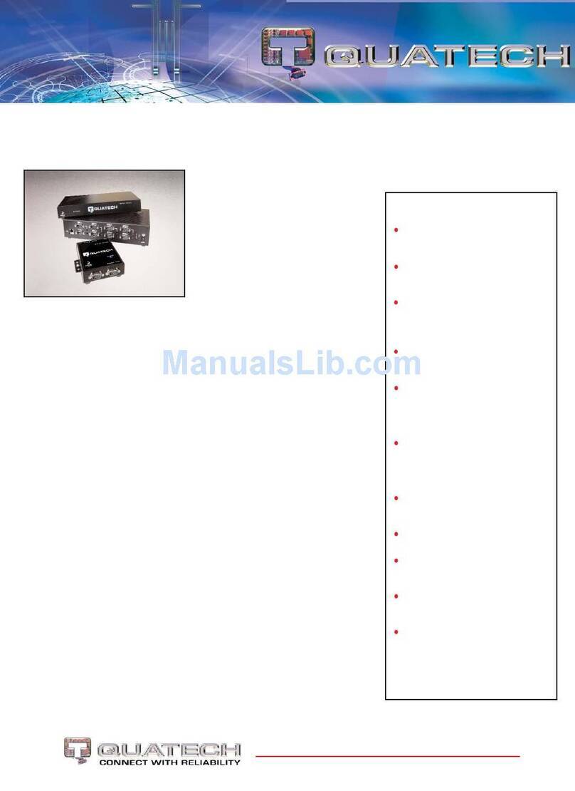 Quatech DSE-100D Specifications