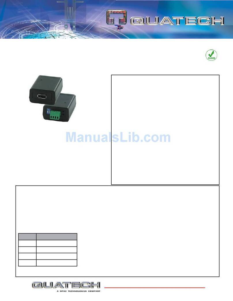 Quatech SSU2-100 User manual