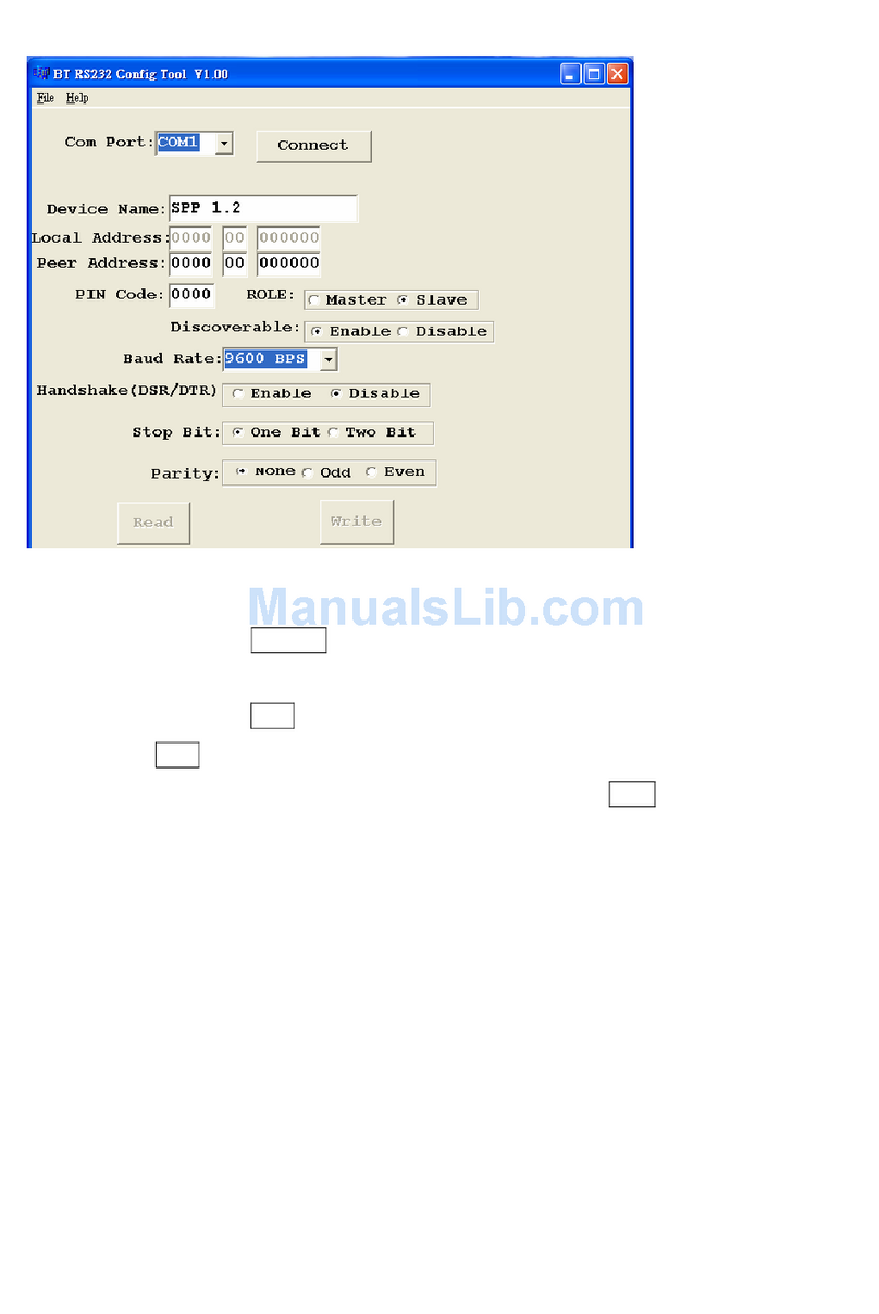 Quatech SS-BLT-100 User manual
