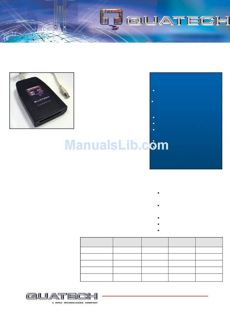 Quatech PCD-X/U142-E Specifications