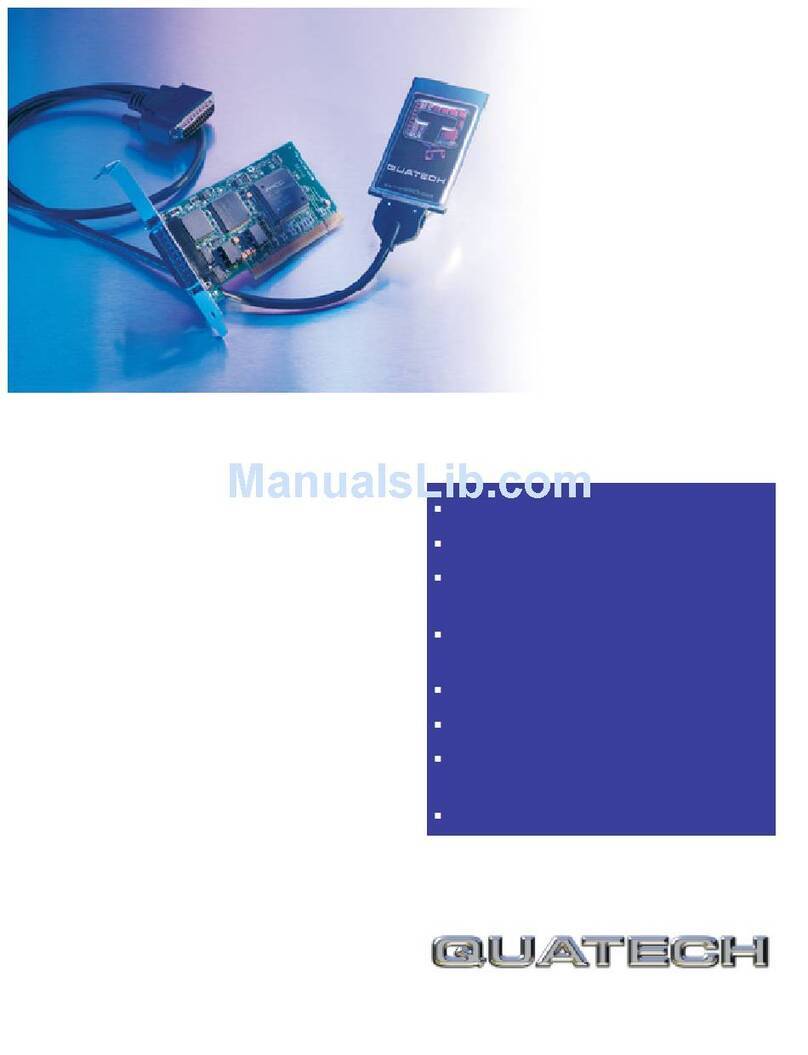 Quatech MPAC-100 Specifications