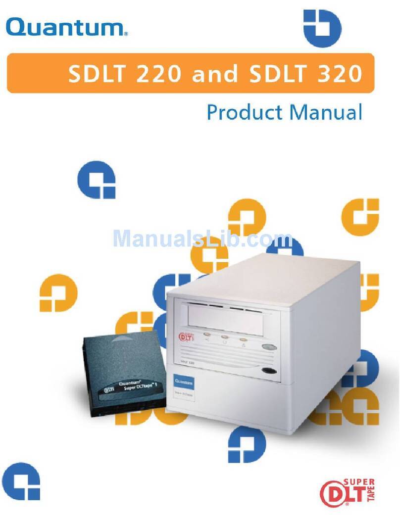 Quantum DLTtape SDLT 220 User manual
