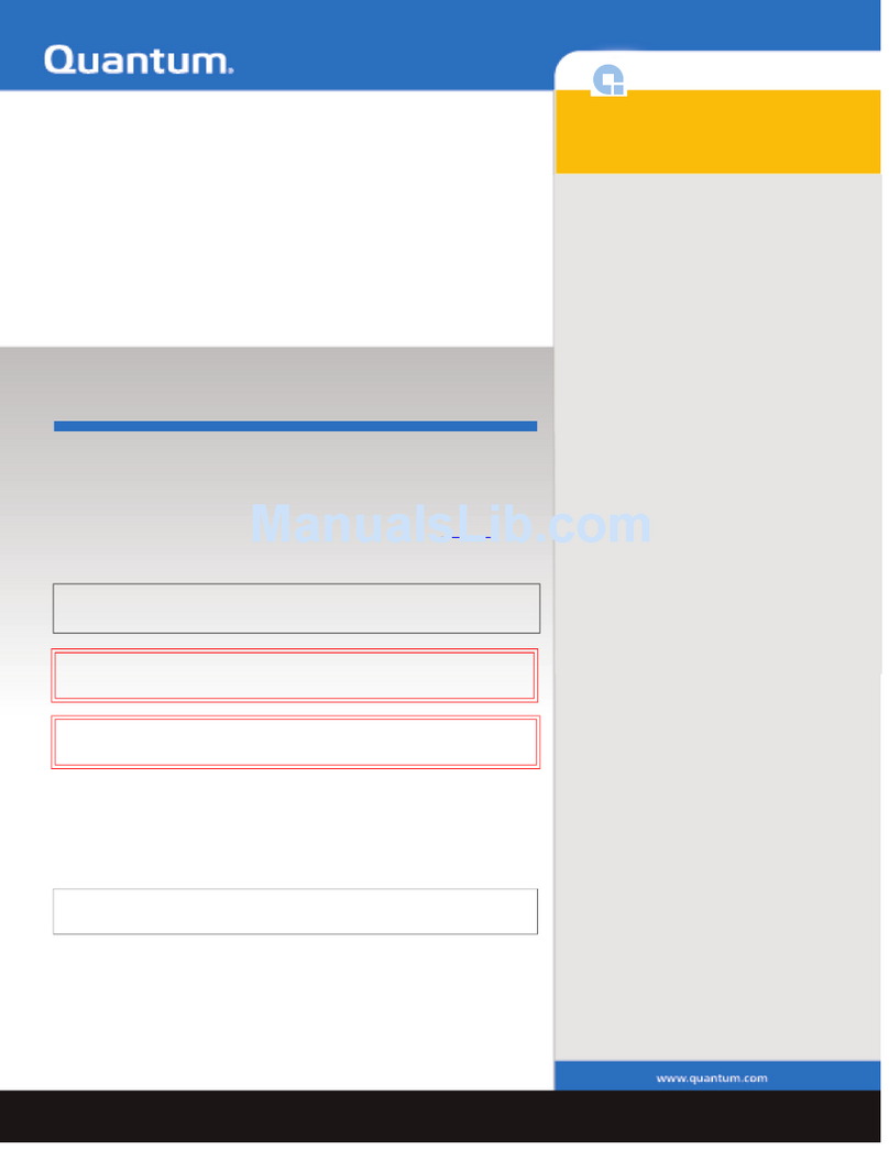Quantum Scalar 50 User manual