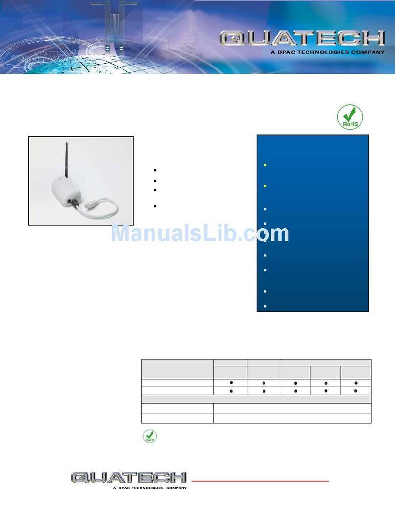 Quatech ABDG-ET-DP101 Specifications