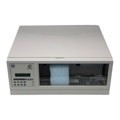 ADIC VLS 4mm Installation guide
