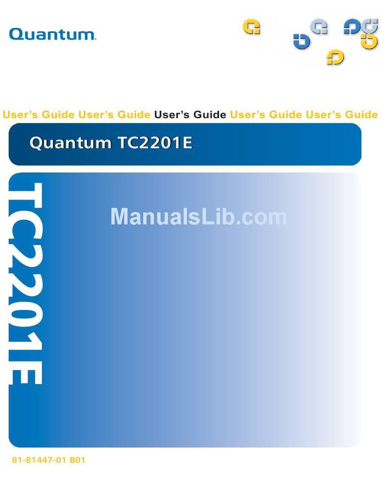 Quantum TC2201E User manual