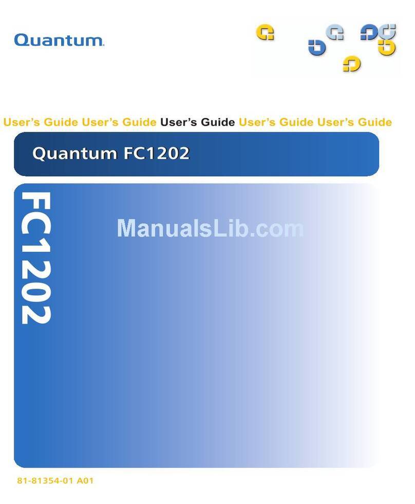 Quantum FC1202 user guide