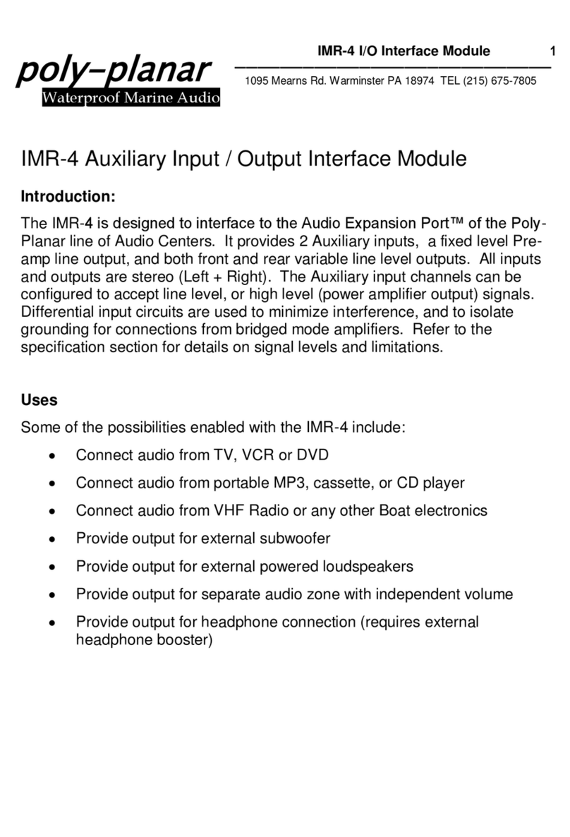 poly-planar IMR-4 user guide