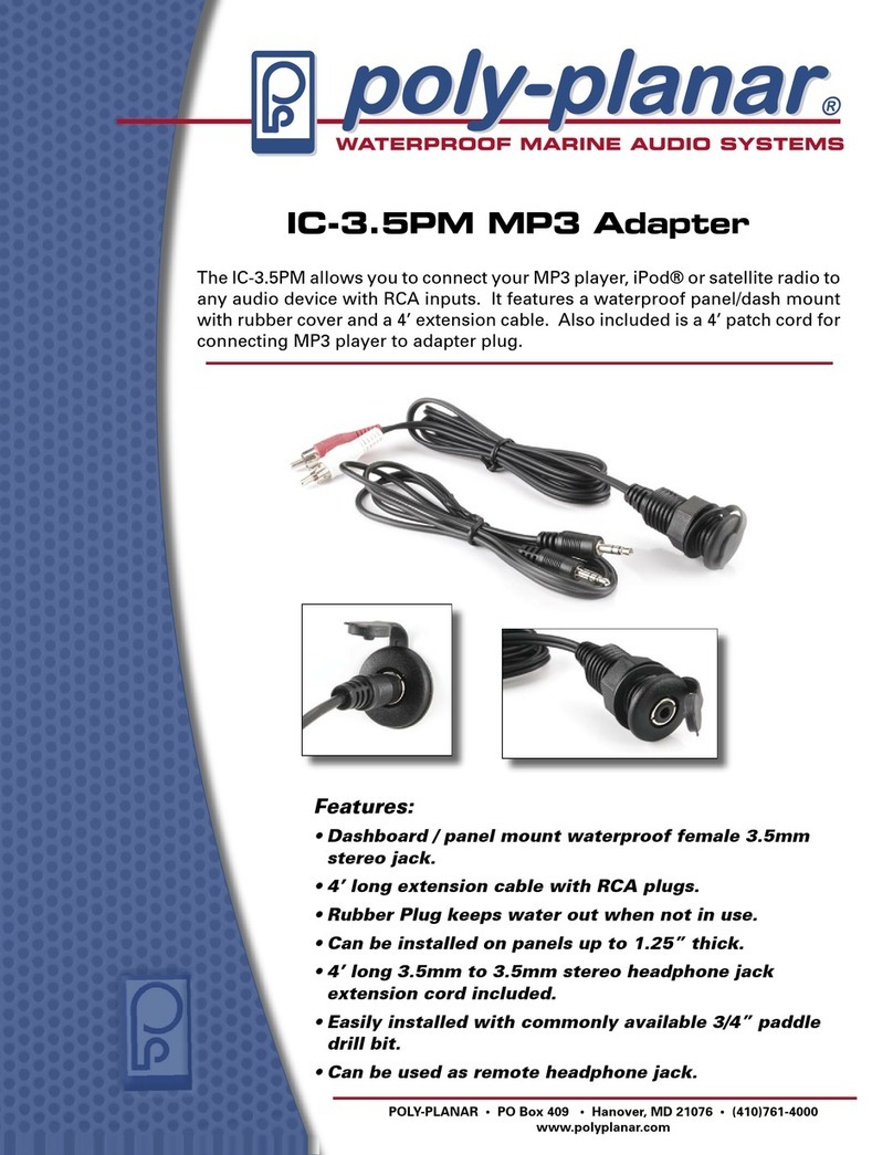 poly-planar IC-3.5PM Features