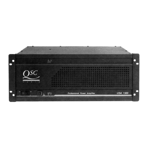 QSC USA 1300 user guide