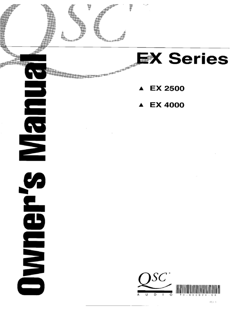 QSC EX 4000 user guide