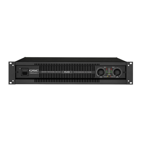 QSC PowerLight 2 PL218 User manual