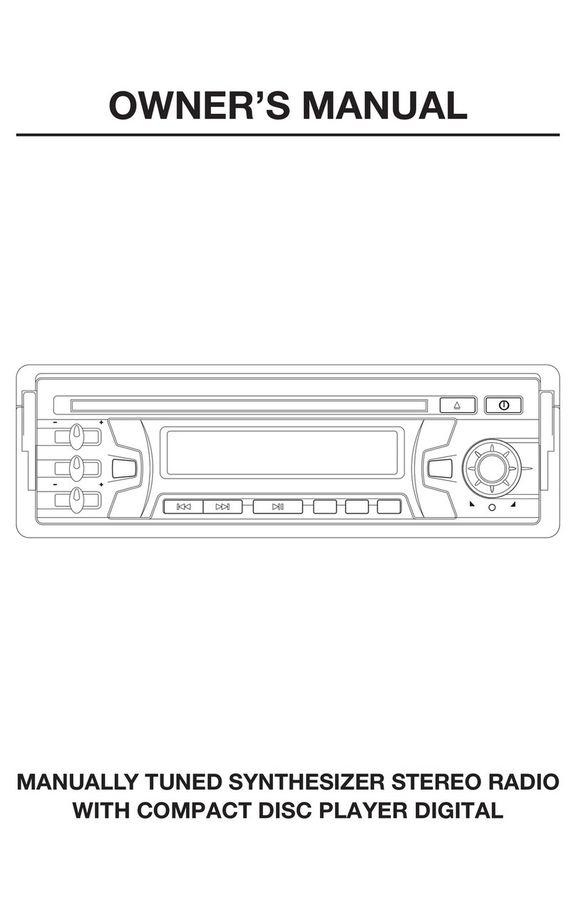 Pyramid CDR37FD User manual
