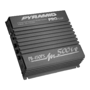 Pyramid PB450PX User manual Pyramid PB450PX User manual