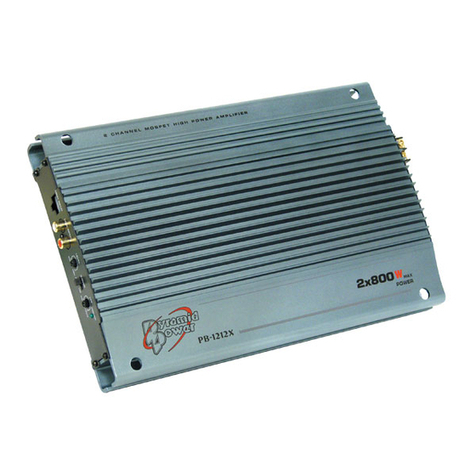 Pyramid PB1212SX User manual Pyramid PB1212SX User manual