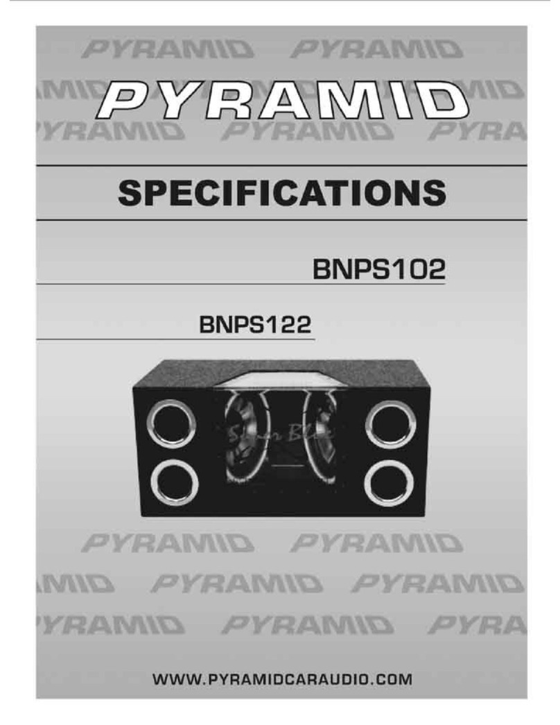 Pyramid BNPS102 Specifications