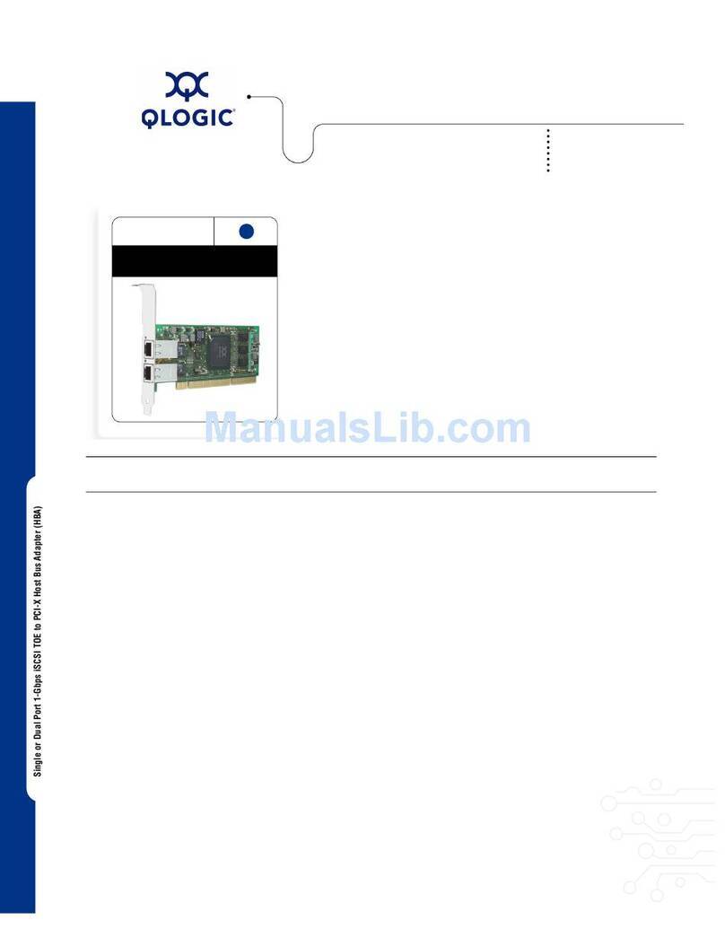 Qlogic SANblade QLA4050 User manual