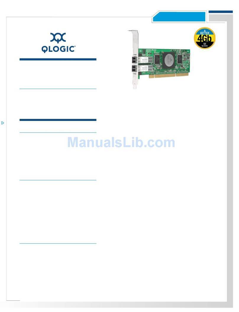 Qlogic SANblade QLA 2462 User manual