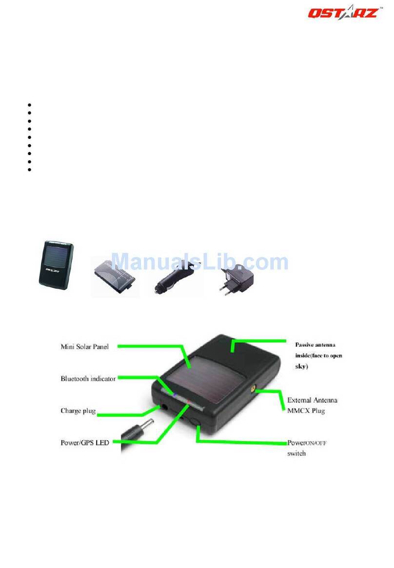 Qstarz BT-Q795 User manual