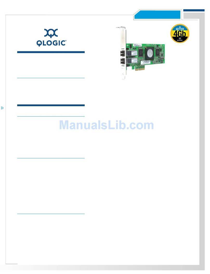 Qlogic QLE2462 User manual