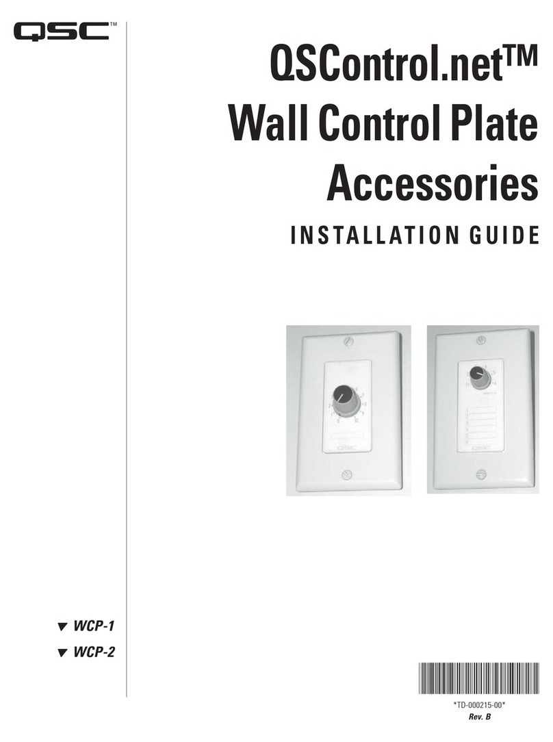 QSC WCP-1 installation guide
