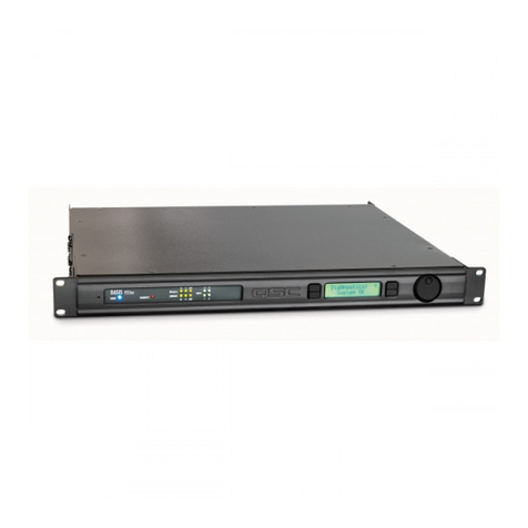 QSC BASIS 922az User manual