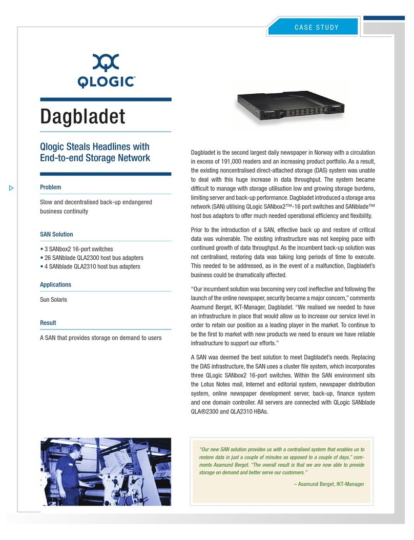 Qlogic SANbox2 SANbox2-64 Manual Qlogic SANbox2 SANbox2-64 Manual