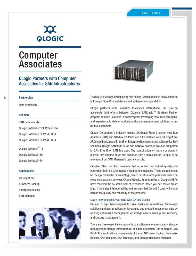 Qlogic SANbox2 SANbox2-64 Manual