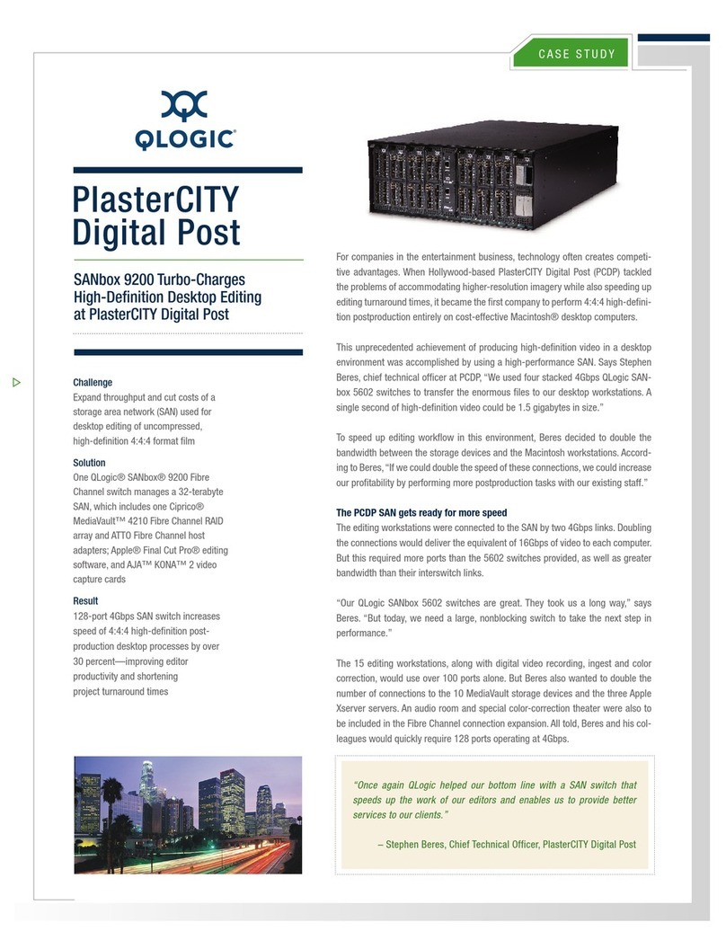 Qlogic SANbox 5602 Manual