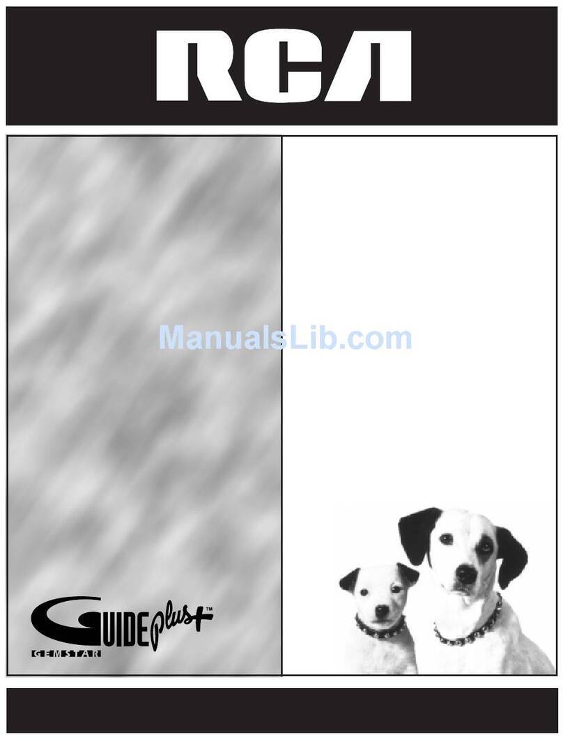 RCA F31665 User manual