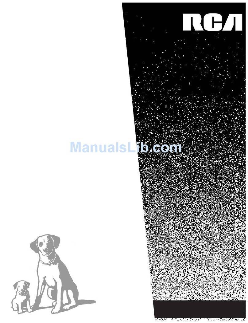 RCA F20632SE User manual
