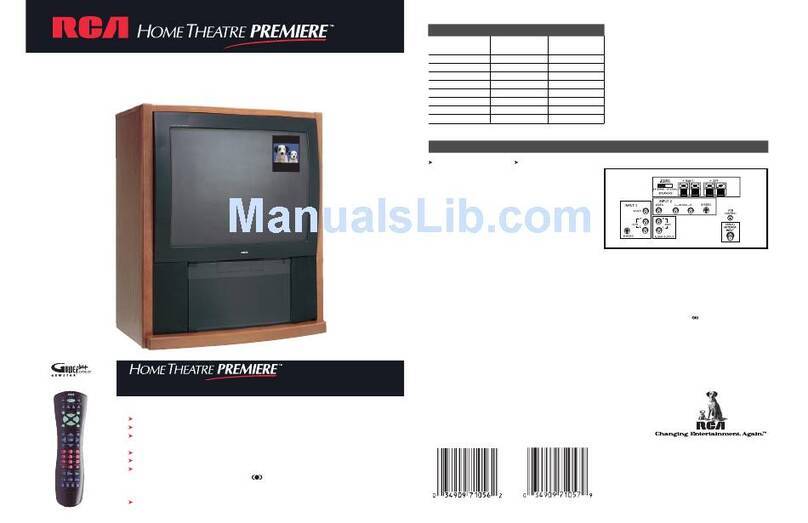 RCA G32695LV User manual