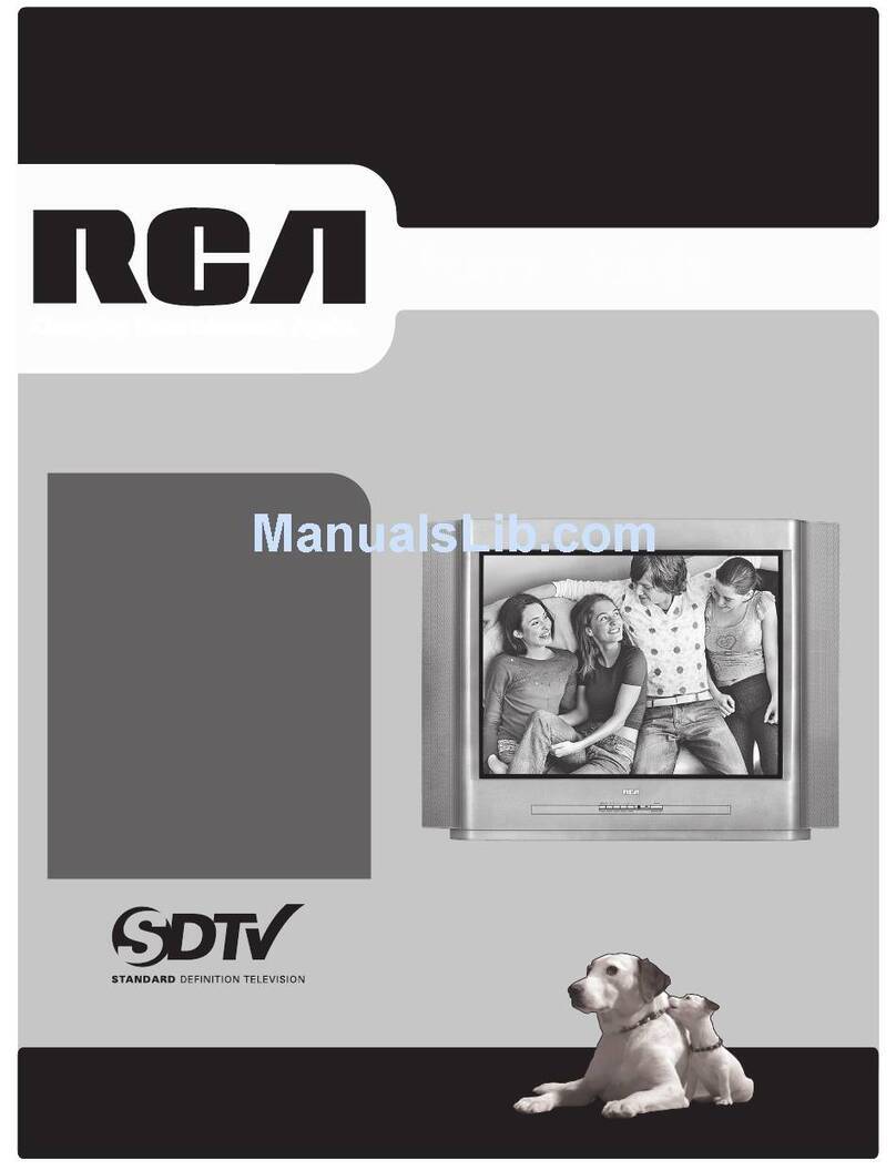 RCA 27F634T User manual RCA 27F634T User manual