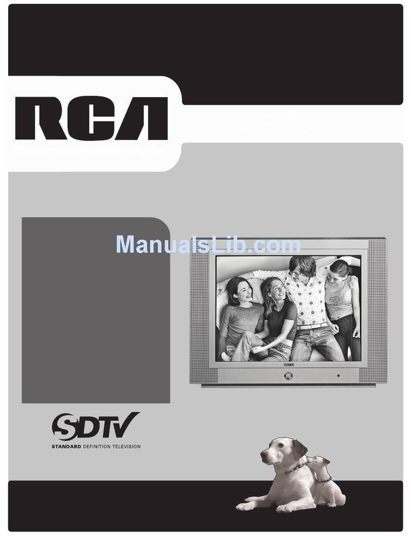 RCA 27F534T User manual RCA 27F534T User manual