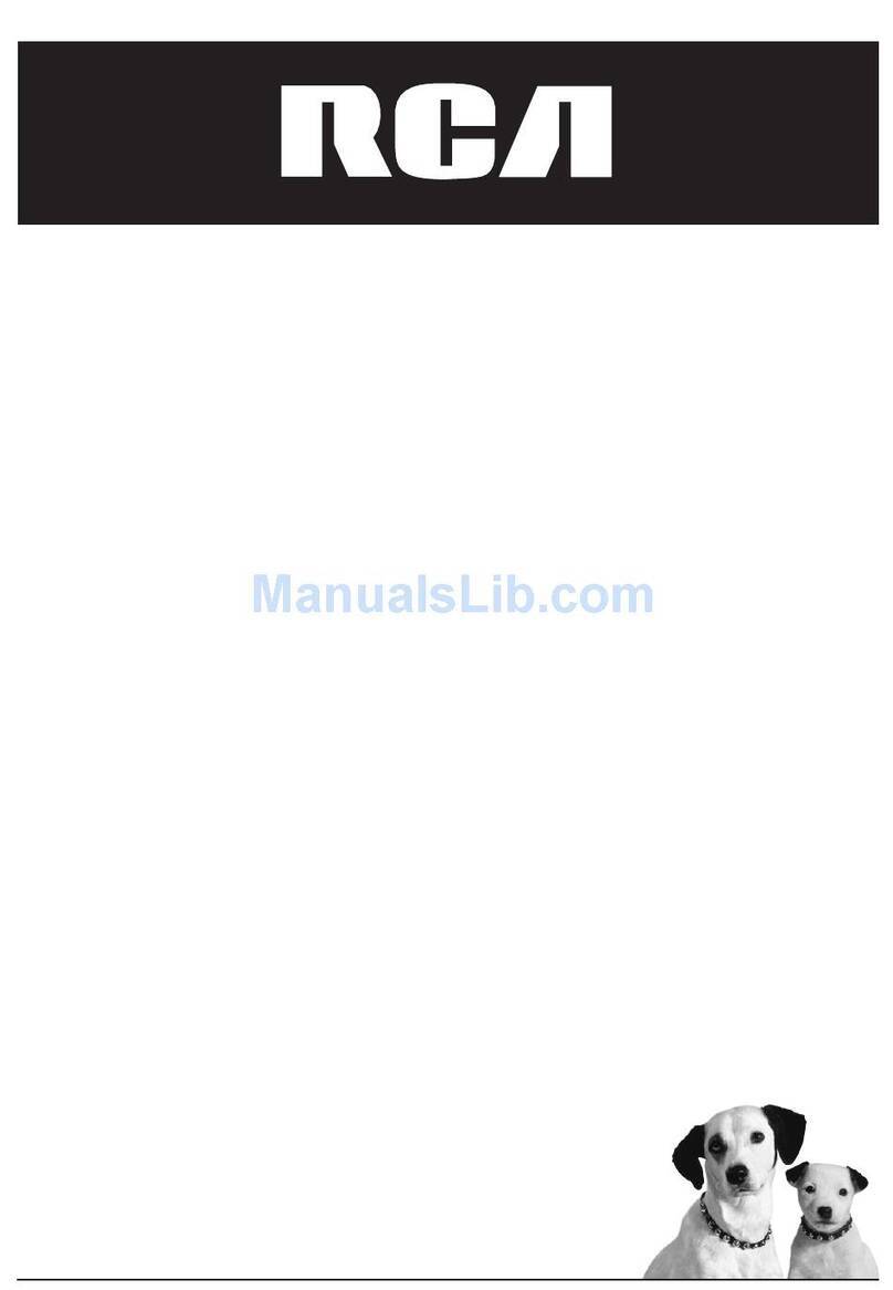 RCA 20F501TDV User manual