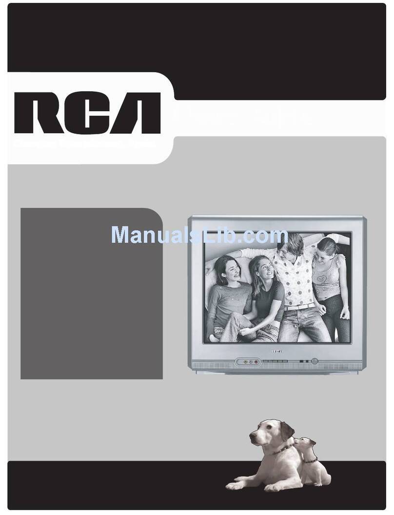 RCA 20F420T User manual