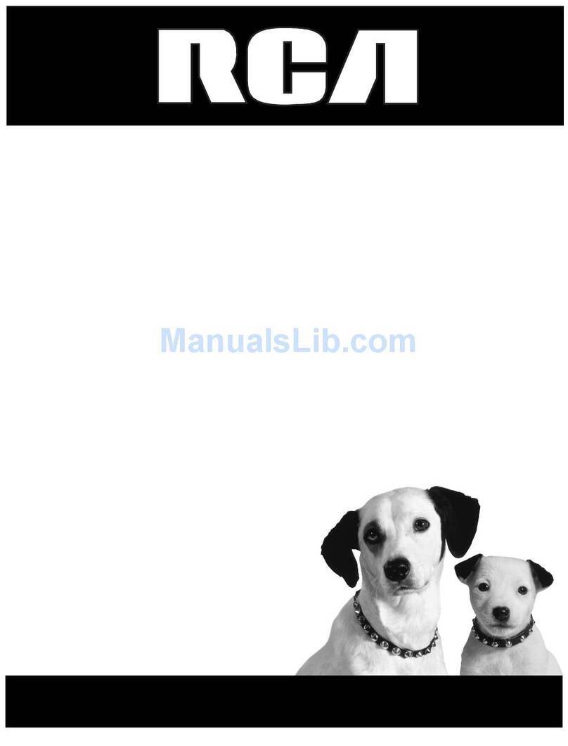RCA 20F511T User manual