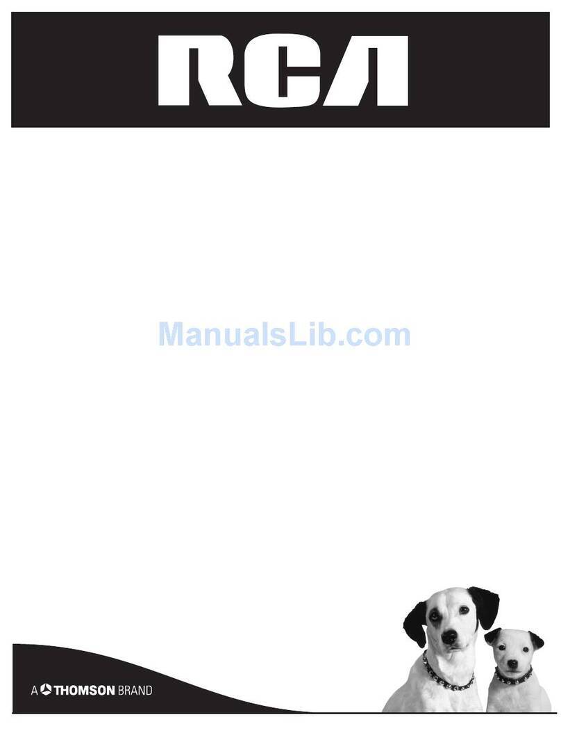 RCA D52W25 User manual