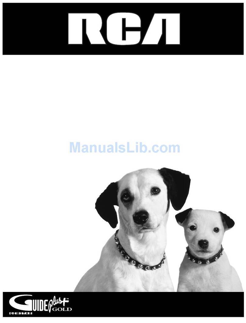 RCA TruFlat BD20TF10 User manual