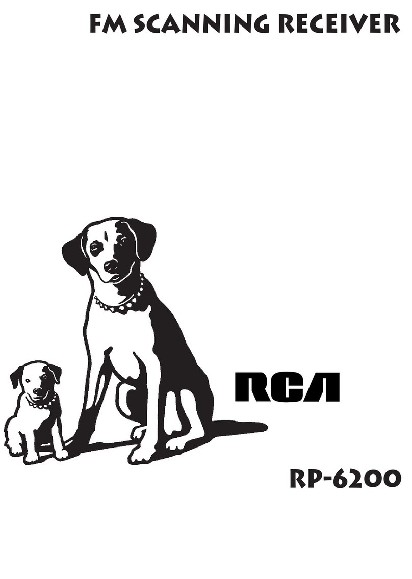 RCA RP-6200 User manual RCA RP-6200 User manual