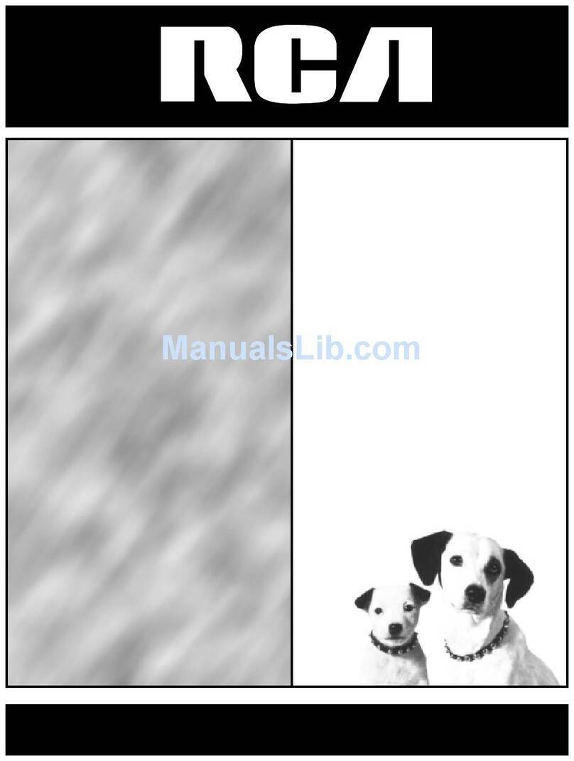 RCA DRD460RE User manual